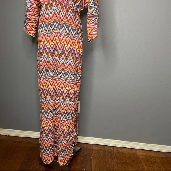 Lull Fama lightweight multi color maxi dress size Large - Picture 4 of 10